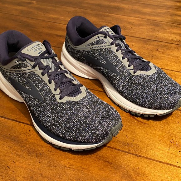 Brooks Launch 5 Sneaker Navy/Gray Men\'s 9 Medium main image 7